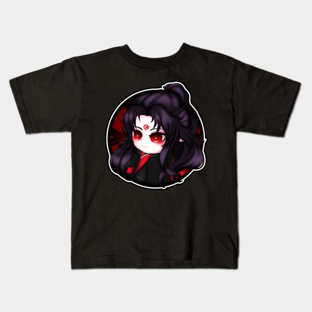 Scum Villain Luo Binghe Kids T-Shirt by patchirisuu's corner store